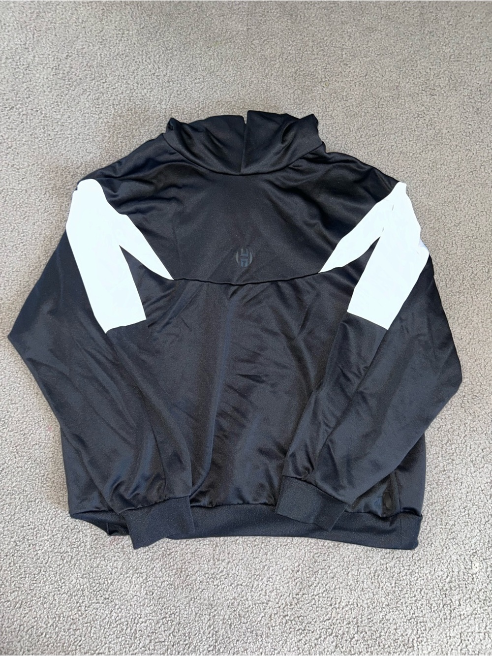 Adidas Hoodie Sweatshirt Mens 2XL Black Pullover James Harden Basketball